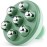 COZLOW Lymphatic Massager - Handheld Drainage Roller Massage Tool to Help Support Lymph System Care by Promoting Circulation, which May Decrease Appearance of Cellulite