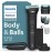 Philips Norelco Body Groomer 7000 Series, Men\'s Whole Body Groomer, Contour-Following 2D Flexing Head, Triple Protect Shave System & Intimate Body Hair Trimmer, 100% Showerproof, BG7480/50