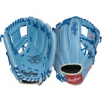 Rawlings | Select Pro Lite Series BO BICHETTE Youth Baseball Glove | 11.5 | Right Hand Throw | Columbia Blue/Royal