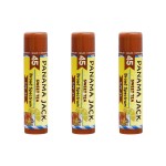 Panama Jack Sunscreen Lip Balm - SPF 45, Broad Spectrum UVA-UVB Sunscreen Protection, Prevents & Soothes Dry, Chapped Lips, Sweet Tea, 3-pack