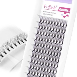 FADLASH Premade Lash Fans D Curl Premade Fans Eyelash Extensions 16D 0.07 Volume Lash Fans Premade Handmade Premade Lash Extensions Fans (16D-0.07D-10mm)
