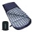 HiZYNICE Sleeping Bags for Adults Large Wide Cold Weather 0 Degree XL XXL Plus Size Oversized,Navy Blue Left Zip