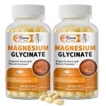 2pack Magnesium Supplement Softgels, Easy Absorption Magnesium Glycinate 400mg with Vitamin B6,D3, High Bioavailability Magnesium for Sleep & Calm Support, Nervous, Muscle & Bone Health,360count