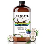 Coconut Essential Oil, Coconut Oil 16 Fl Oz 480ML for Diffuser Humidifier Yoga Cleaning DIY Candle Soap Making Essential Oils