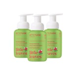 ATTITUDE Foaming Hand Soap for Kids, EWG Verified, Dermatologically Tested, Plant- and Mineral-Based Ingredients, Vegan, Watermelon & Coco, 10 Fl Oz (Pack of 3)