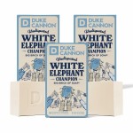 Duke Cannon Supply Co. White Elephant Bar Soap - 10oz Large Soap Brick with Citrus Musk Scent - Holiday Gag Gift, Funny White Elephant Gift Idea 3 Pack