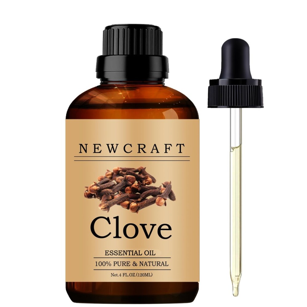 Clove Essential Oils, 100% Pure and Natural Essential Oil for Aromatherapy Diffuser - Clove/4 Fl Oz