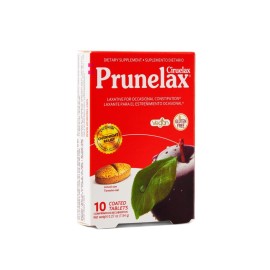 Prunelax Ciruelax Maximum Relief Laxative Tablets with Natural Senna for Occasional Constipation, Senna Extract, Vegan & Gluten-Free, Gentle Overnight Relief - 10ct (Pack of 4)