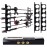 KastKing SafeGuard Fishing Rod Holder for Garage, Wall or Ceiling Mounted Fishing Rod Rack Storage Organizer, Fishing Pole Holder Holds 6 Rods or Combos in Less Than 18 Inches