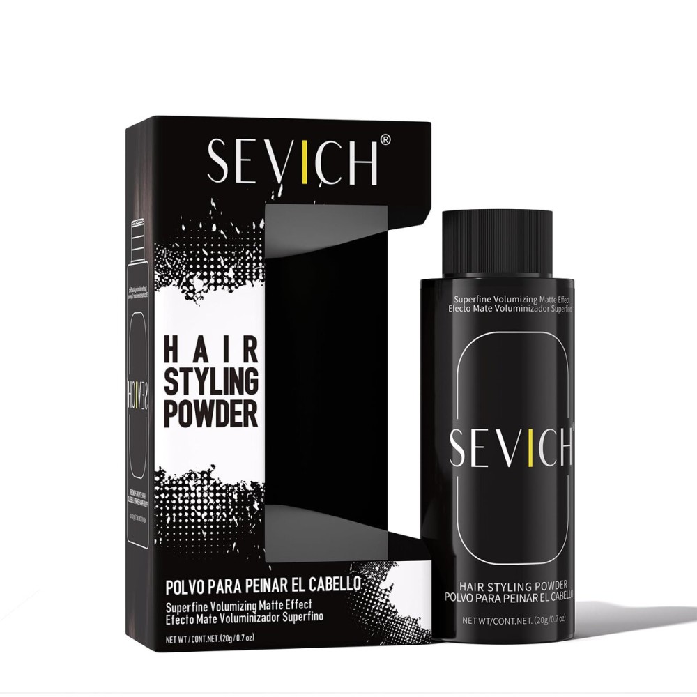 SEVICH Dust It Hair Styling Powder 20g - Volumizing Texture Powder for Instant Root Lift & Matte Finish, Oil Control Hair Products for Women Men