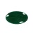 Boie USA Flat Body Scrubber - Hygienic, Exfoliating Loofah Alternative - Feels Like Silicone Scrubber Gentle on Sensitive Skin, Hypoallergenic, BPA- & Latex-Free, Made in The USA (Forest Green)