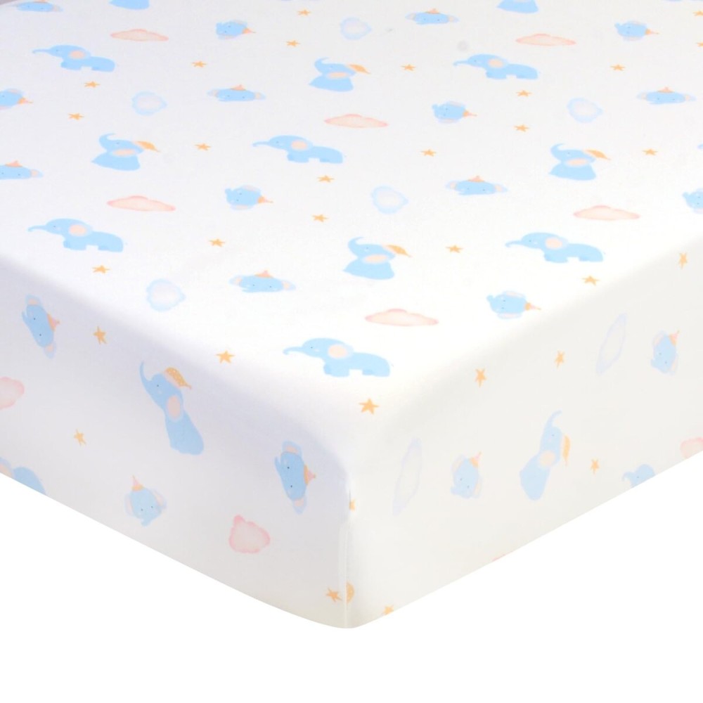 UOMNY Crib Sheet,Boys Girls Crib Sheets Baby Sheet for Standard Crib and Toddler Mattresses Nursery Bedding Sheet Crib Mattress Sheets for Boys and Girls 1 Pack Toddler Sheet