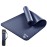 Gruper Thick Yoga Mat Non Slip, Large Size 72 L x 32 W x 0.6 TH, Premium Exercise & Fitness Mat with Carrying Strap and Bag, Workout Mats for Home (Navy Blue, 72 * 24 * 0.4 Inches)