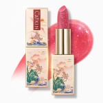 CATKIN Tinted Lip Balm Glitter Lip Stain Ultra Hydrating Lip Moistrurizer Shimmer Glow with Vitamin E Nourishing For Cracked & Dry Lips 0.12 oz C20
