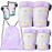 FIODAY Knee Pads for Kids Unicorn Knee Elbow Pads Wrist Guards with Drawstring Bag Adjustable Protective Gear Set for Girls Boys Inline Skating Bike Cycling Skateboard Scooter, 3-8 Years Old