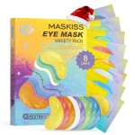 Maskiss Under Eye Patches Variety Pack (8 Pairs), Stocking Stuffers for Women, Eye Masks for Dark Circles Puffy Eyes With 8 Colors (1 Pairs/Color), Vegan Skin Care Gifts for Teen Girls