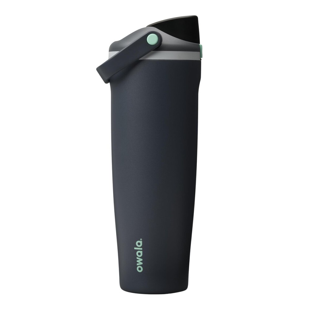 Owala FreeSip Sway Insulated Stainless Steel Water Bottle with Two-Way Spout, Built-In Straw and Bucket Handle, Made for Travel, School, and Sports, 40oz, BPA Free, Leak Proof, Foggy Tide
