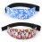 Luckyiren Forest Animal Baby Head Support Strap, 2-Pack Cotton Car Seat Neck Band with Elephant & Bunny Design, Coffee & Blue, 8.4x4x1.1 Inch, Machine Washable