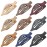 9 Pack Flat Hair Clips for Women, Matte Claw Clips for Thick & Thin Hair, Suitable for Driving (Beige,Camel,Black)