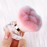 ANGNYA Nail Dust Brush, Rose-shaped Head and Heart-shaped Handle Dust Brush for Nails, Fluffy Dust Powder Remover Makeup Duster Cleaner Brush Acrylic Nail Tools