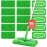 15Pcs Reusable Microfiber Mop Pads Compatible with Sweeper Mop, Replacement Wet Mopping pad Refills & Washable Dry Sweeping Cloths for Surface/Hardwood Floor Cleaning