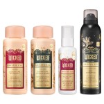 Kristin Ess Wicked Limited Edition Regimen Set - Signature Salon Sulfate Free Shampoo and Conditioner, Dry Shampoo Spray for Oily Hair, Hydrating Heat Protection Spray for Hair - 4 pack