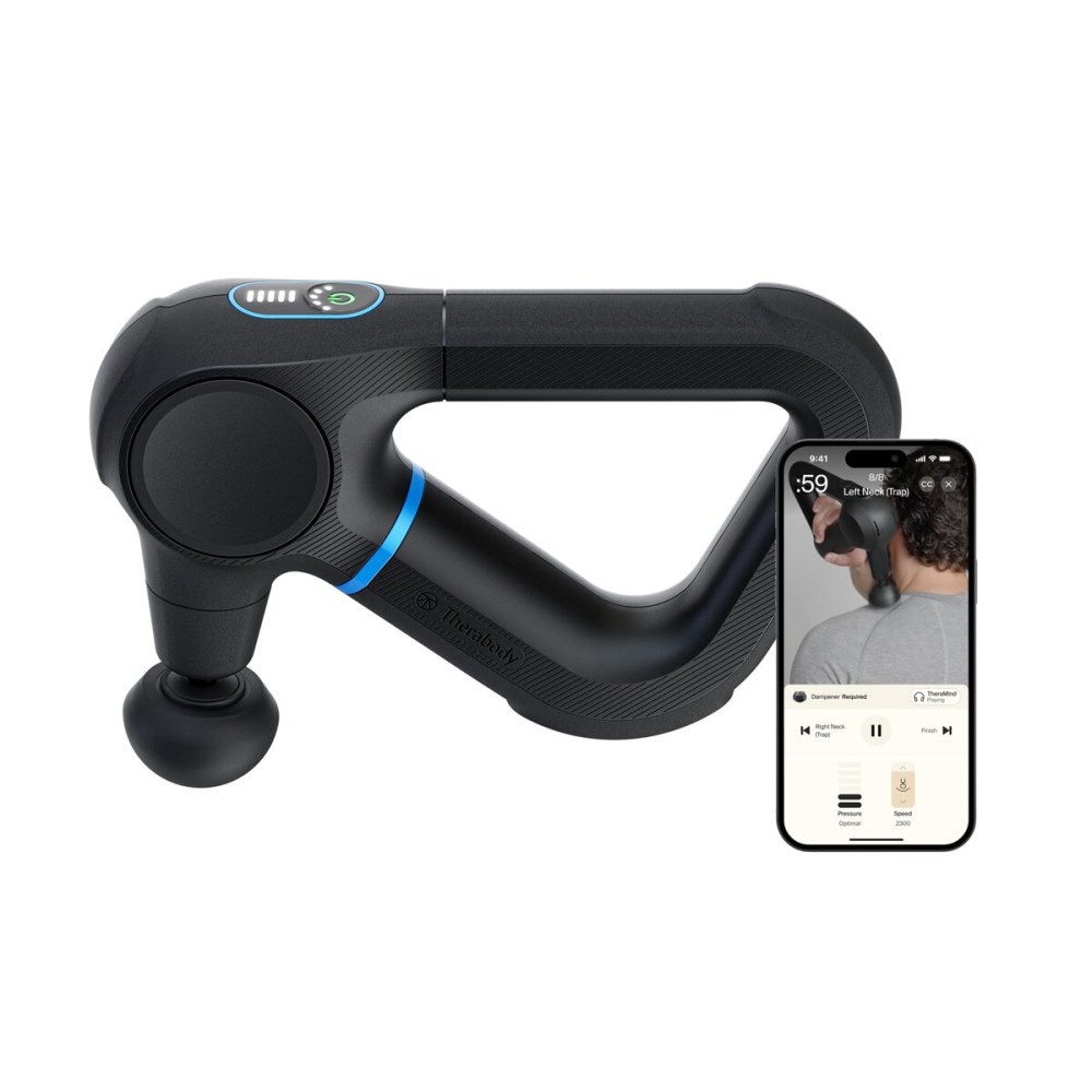 TheraGun Prime (6th Generation) Massage Gun by Therabody - Deep Tissue, Powerful Massage in a Rugged, Durable Design for Reliable Recovery & Pain Relief