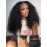 LUVME HAIR 5X5 Kinky Curly 200% Human Hair Wigs Glueless Lace Front 16 Inches Pre Cut Plucked Hd Lace Wig Ready To Go Natural Color Flexi-Fit Drawstring Cap Bleached Knots Black Wigs