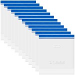 SPLF 12 Pack Reusable 2 Gallon Freezer Bags Dishwasher Safe, Extra Large Reusable Freezer Bags 2 Gallon, Leakproof BPA Free Food Storage Bags for Marinate Meat, Veggies, Homemade Bread, Travel Item