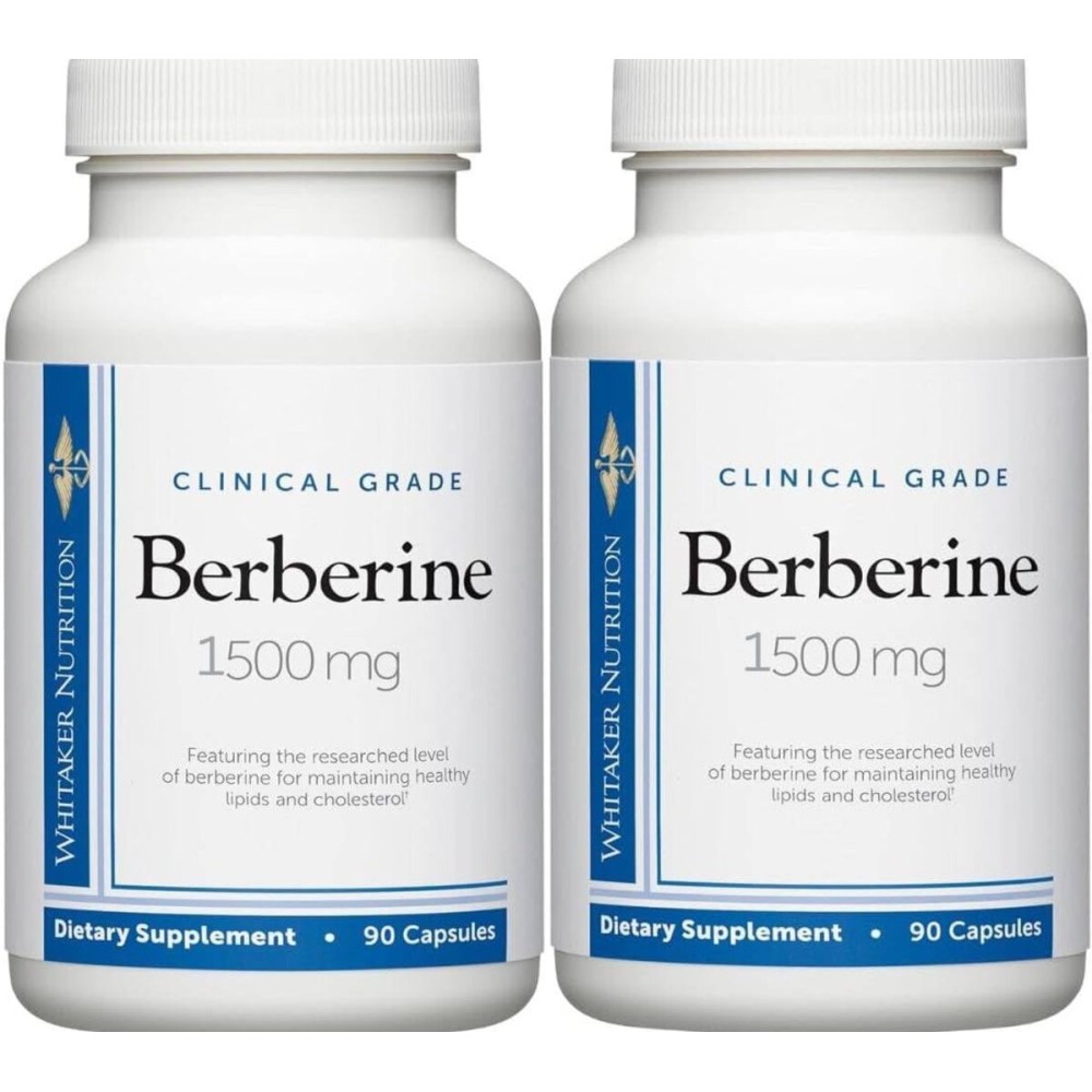 Dr. Whitaker Clinical Grade Berberine | 1,500mg Per Daily Serving | 180 Count