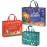 Aviski 3PCS Giant Christmas Gift Bags, Assorted Sizes, Heavy Duty Tote Grocery Treat Sewing Non-Woven Jumbo Bags with Handles for Gifts Wrapping Shopping, Xmas Party Supplies