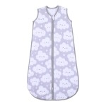 TADO MUSLIN Baby Sleep Sack 2-4 T 95% Rayon from Bamboo 5% Spandex Boys & Girls Wearable Blanket 1.0 TOG Toddler Sleeping Sack 2- Way Zipper X-Large Cloud