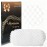 SPMKTBOZAI African Net Sponge Authentic, African Exfoliating Sponge Real African Net Black Owned, African Bath Sponge Back Scrubber, Body Exfoliator Shower Bath Accessories (White)