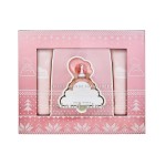 Ariana Grande Cloud Pink Eau de Parfum - Long Lasting Fragrance with Dragon Fruit, Vanilla Orchid, and Amber Woods - Gourmand Musk Womens Perfume - 3pc Gift Set