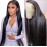 NVL Straight Lace Front Wigs 200 Density 13x4 HD Transparent Lace Frontal Wigs for Black Women Glueless Pre Plucked with Baby Hair for Daily Life Natural Color 22 Inch
