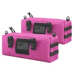 AMYIPO Tactical Pouch Multi-Purpose Large Capacity Increment Pouch Short Trips Bag (Pink (2 PCS))