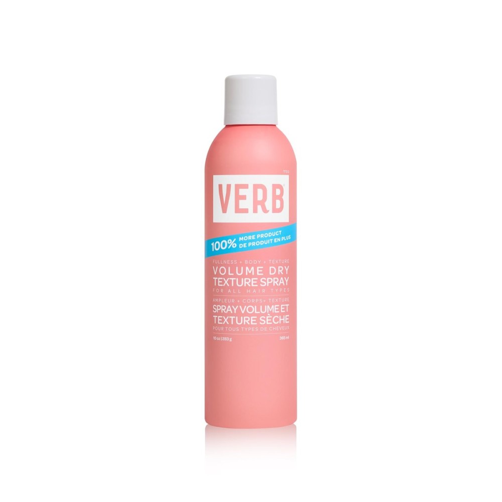 VERB Volume Dry Texture Spray Jumbo, 10 oz- Boosts Volume, Adds Fullness & Weightless Grit - No Parabens, Gluten or Harmful Sulfates