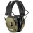 PROHEAR Digital Electronic Shooting Ear Protection Muffs with GEP02 Gel Ear Pads, Hunting Sound Amplification Earmuffs, NRR 23dB Low Profile Hearing Protection for Gun Range - Green