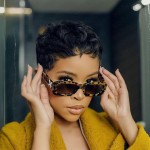 QiaQiaRing Chic Short Human Hair Wigs With Bangs Pixie Cut Wigs for Black Women Short Layered Pixie Cut Human Hair Wig Glueless Full Machine Made Lightweight Natural Black Color for Daily Use (Black)