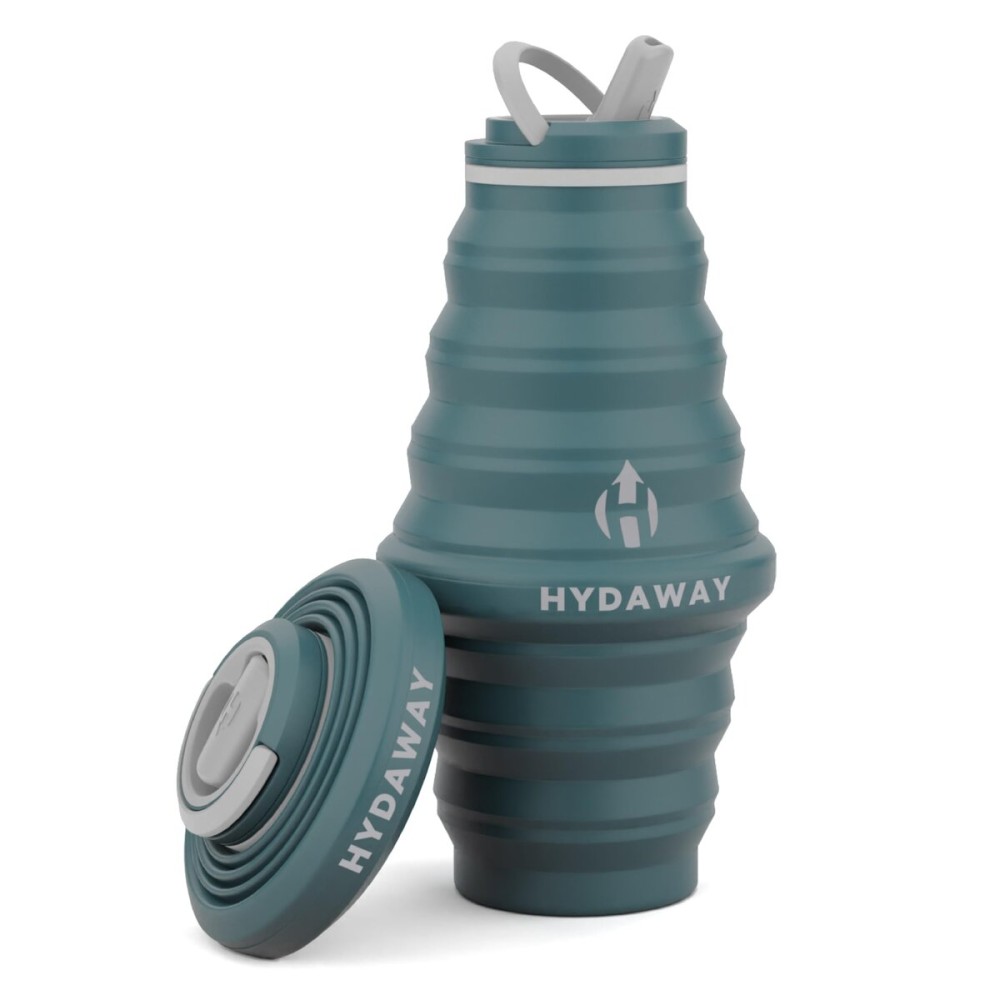 HYDAWAY 25oz Collapsible Water Bottle - BPA-Free, Leakproof, Lightweight, and Space-Saving - Perfect for Hiking, Travel, and All-Day Hydration