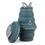 HYDAWAY 17oz Collapsible Water Bottle - BPA-Free, Leakproof, Lightweight, and Space-Saving - Perfect for Travel, Hiking, and Everyday Hydration