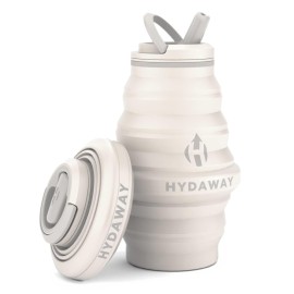 HYDAWAY 17oz Collapsible Water Bottle - BPA-Free, Leakproof, Lightweight, and Space-Saving - Perfect for Travel, Hiking, and Everyday Hydration