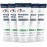 Designs for Health Periobiotic Silver Hydroxyapatite Toothpaste - Fluoride Free Toothpaste with Oral Probiotics - Supports Gum Health & Remineralization, 4oz Mint (Pack of 5)