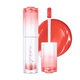 Peripera Ink Mood Glowy Tint, Korean Lip Tint, Naturally Moisturizing, Lightweight, Glow-Boosting, Long-Lasting, Comfortable, Non-Sticky, Mask Friendly, No White Film, K Beauty (024 CORAL PRIDE)