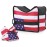 Twod Shooting Rest Bags,US Flag Front and Rear Bag with Durable Construction and Water Resistance for Outdoor, Range and Hunting