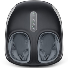 Nekteck Shiatsu Foot Massager with Heat for Neuropathy & Plantar Fasciitis, Electric Heated Feet Massager Machine for Pain Relief & Circulation, Birthday Christmas Gifts for Women Men Mom Dad Him Her