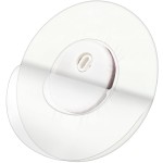 Fixic Libre 3 Sensor Covers - 25 Pack Small Size - Perfect Freestyle Adhesive Patches for Libre 3 & Plus - No Glue in The Center - Pre-Cut Back Paper - The Best Fixation for Your Sensor! (Clear)