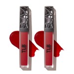 The Lip Bar - Nonstop Liquid Matte Lipstick, Hot Mama (Deep Rich Brown) - One Swipe - Long Lasting - Jojoba Oil & Vitamin E - Vegan & Cruelty Free - Makeup & Cosmetics - .24 fl oz - 2 Pack