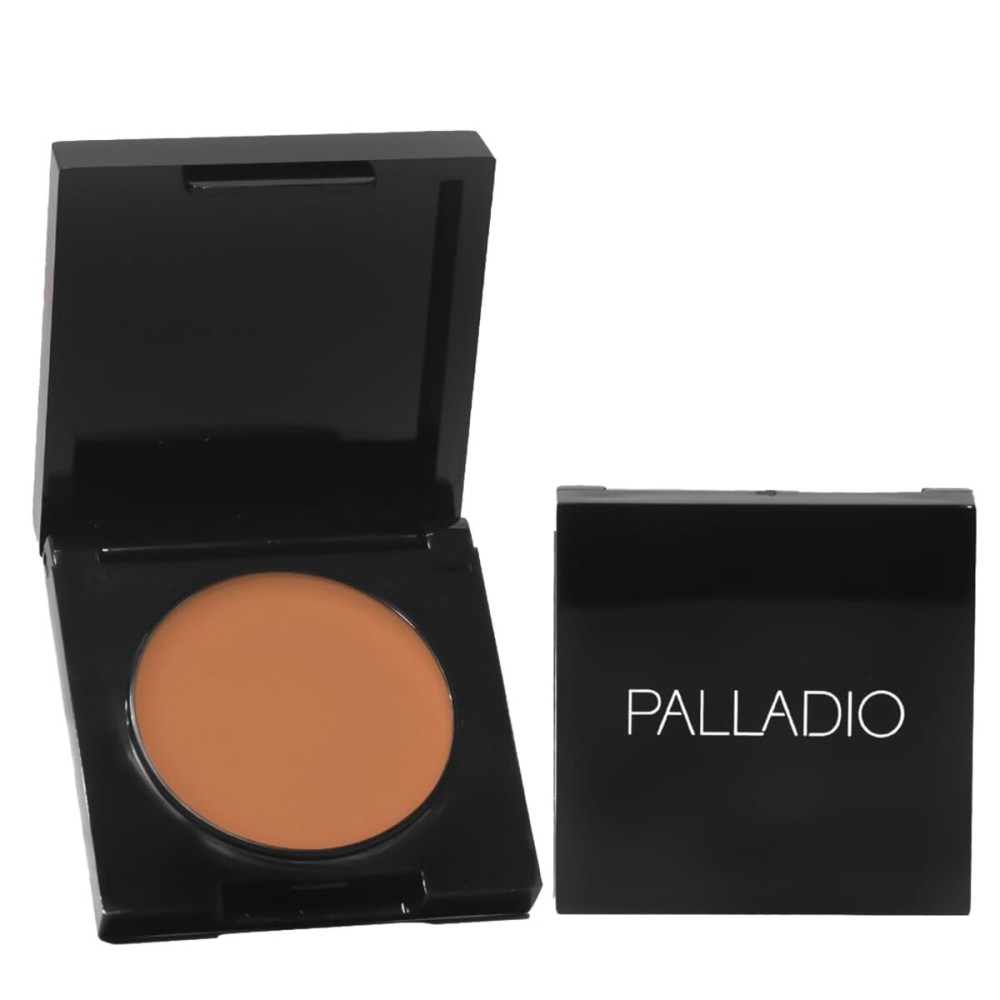 Palladio Under Eye Brightener, Conceal, Brightens, Reduces Appearance of Dark Circles, With Caffeine Peptides & Vitamin E, Tired Skin Color Correcting Brightener & Primer (Golden Tan)