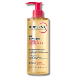 Bioderma Sensibio Micellar Cleansing Oil, 1st Ecobiological Micellar Formula Gentle Face Cleanser That Deeply Cleanses, Removes makeup, Soothes & Nourishes Skin with Oil-to-Milk Texture,Fragrance-Free